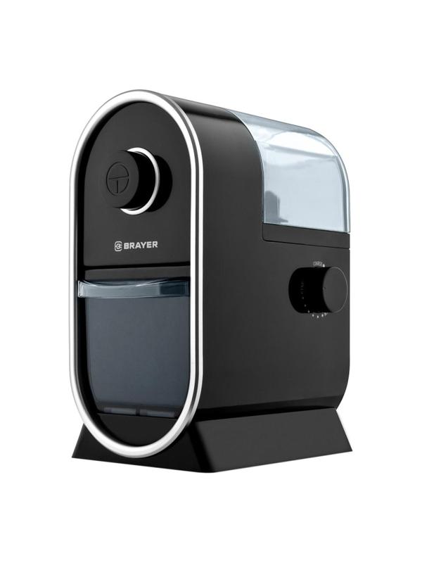 Кофемолка BRAYER BR1170, Жерновая, Емкость 100 г., Мощность 110 Вт, пласт