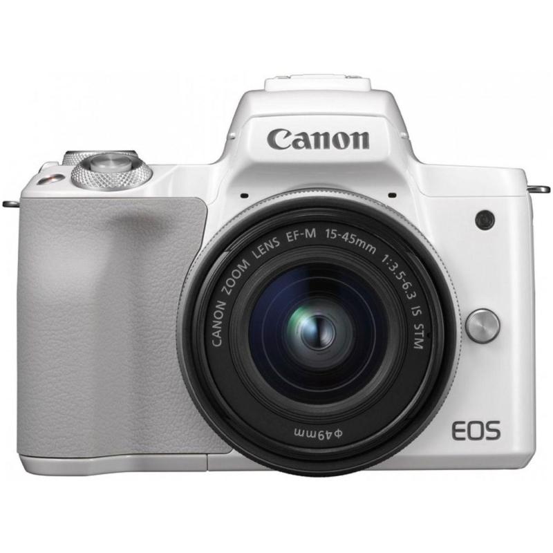 Фотоаппарат Canon EOS M50 Mark II Kit EF-M 15-45mm f/3.5-6.3 IS STM белый