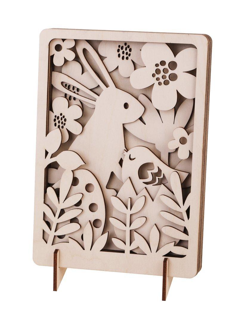 Наборы для творчества объемная раскраска 3D Весенняя радость, 6 слоев,
подставка