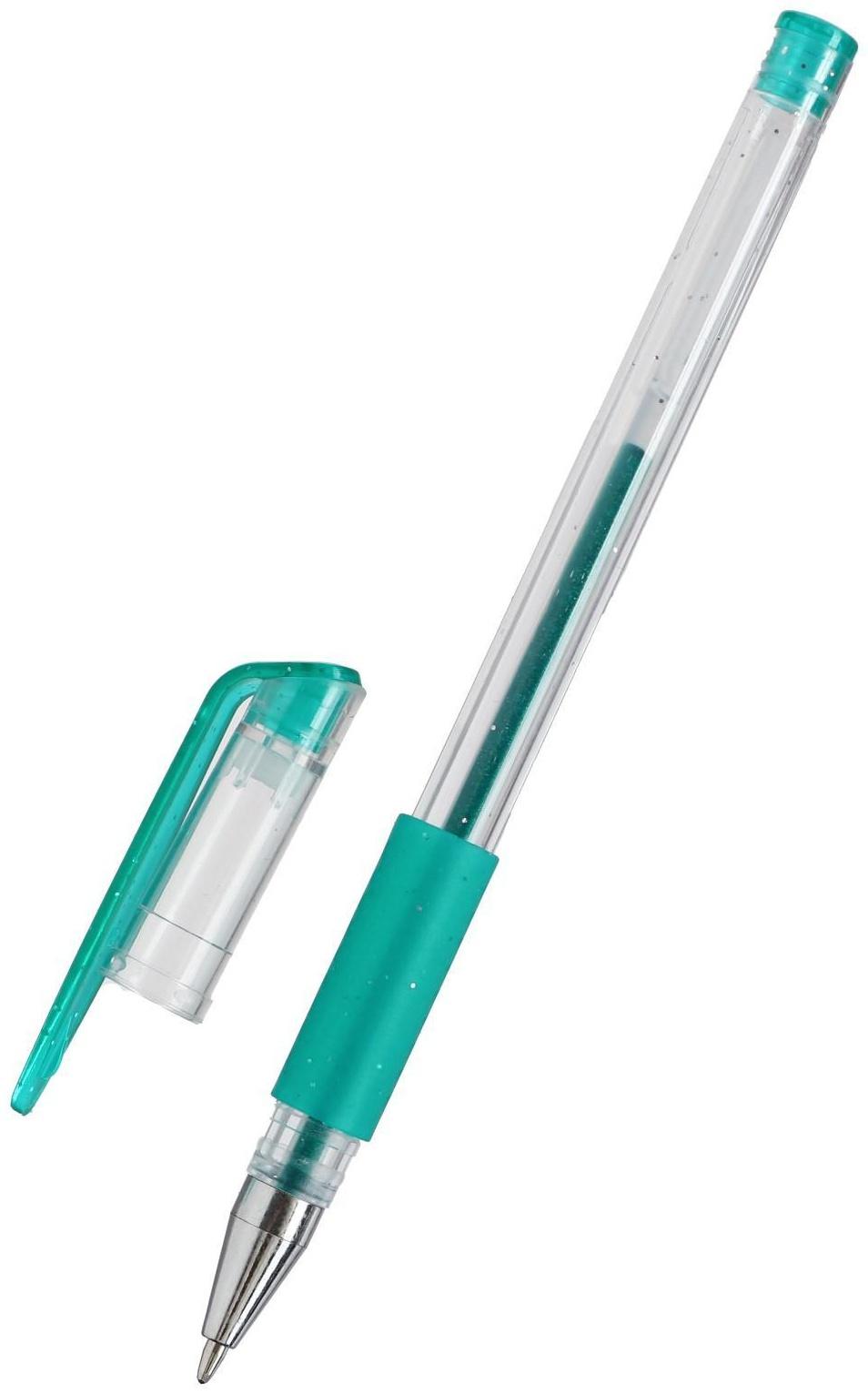 Набор гелевых ручек 12 штук, с резиновым держателем