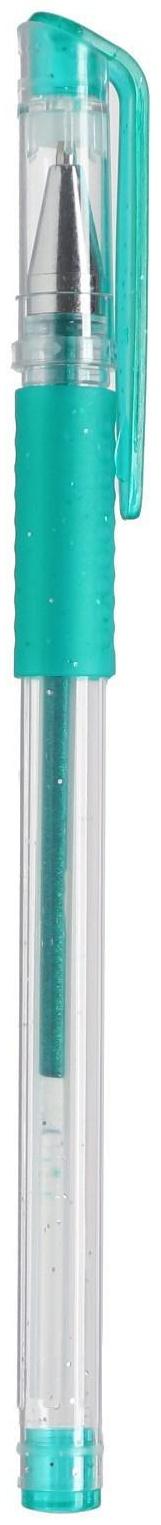 Набор гелевых ручек 12 штук, с резиновым держателем