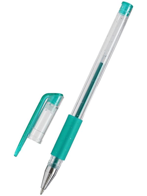 Набор гелевых ручек 12 штук, с резиновым держателем