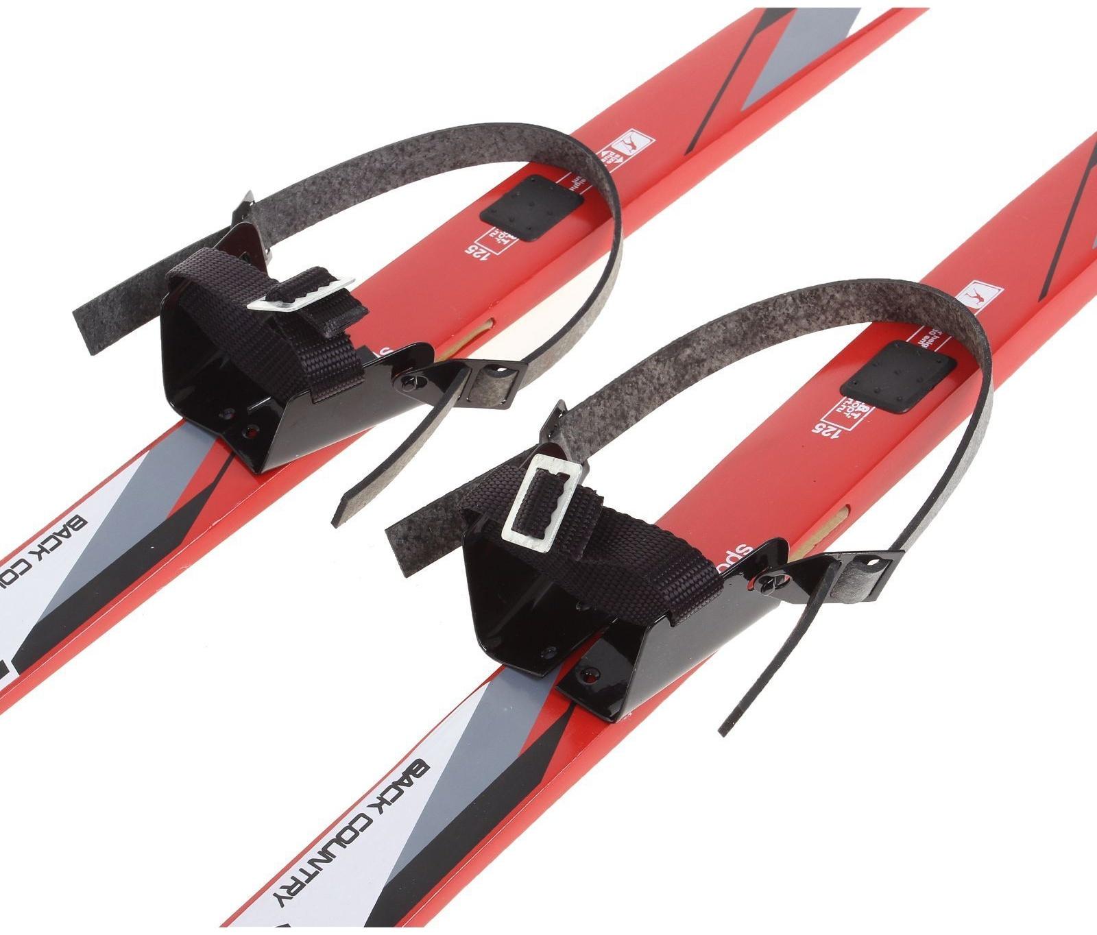 Крепление для лыж полужесткое КПЖ 007, цвет чёрный