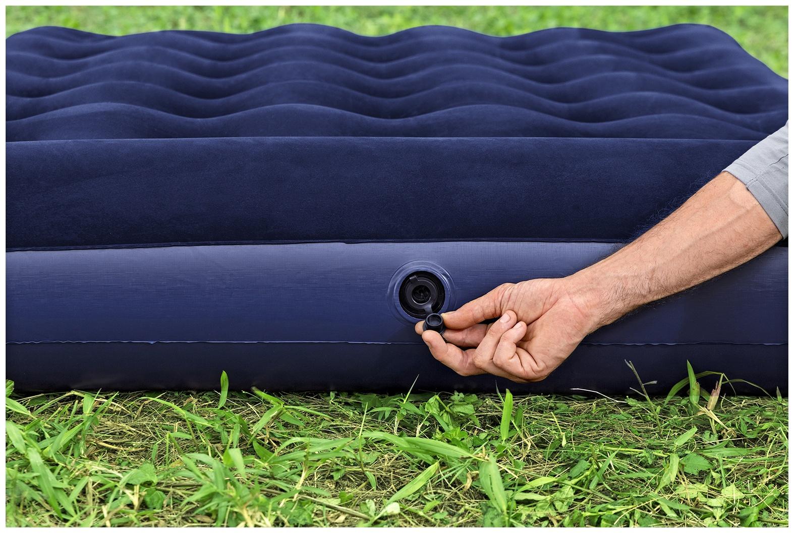 Матрас надувной Pavillo, 191 х 137 х 28 см, с встроенным ножным насосом, 67225 Bestway