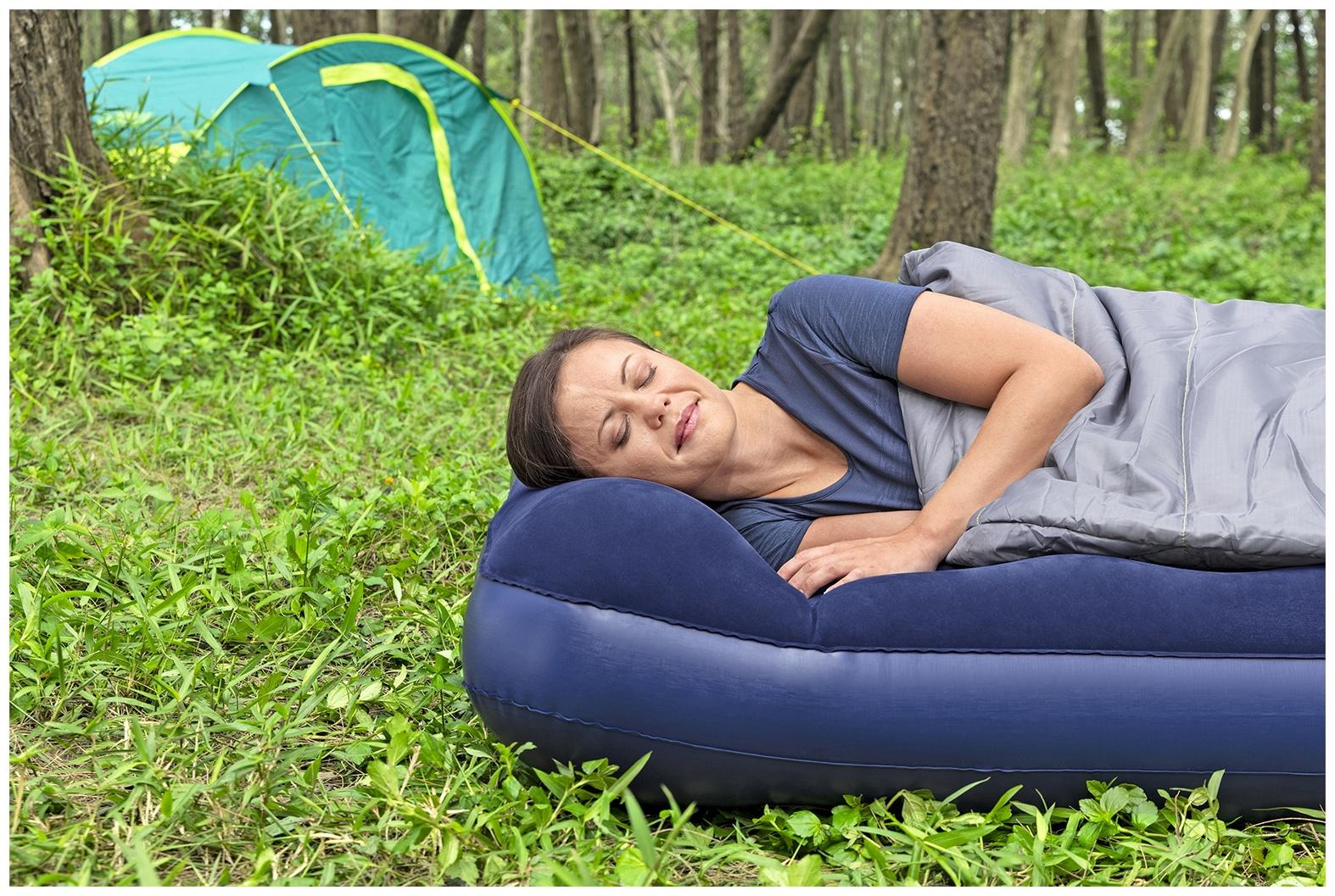 Матрас надувной Pavillo, 191 х 137 х 28 см, с встроенным ножным насосом, 67225 Bestway