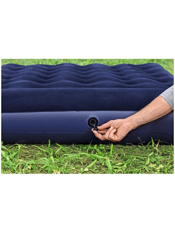 Матрас надувной Pavillo, 191 х 137 х 28 см, с встроенным ножным насосом, 67225 Bestway
