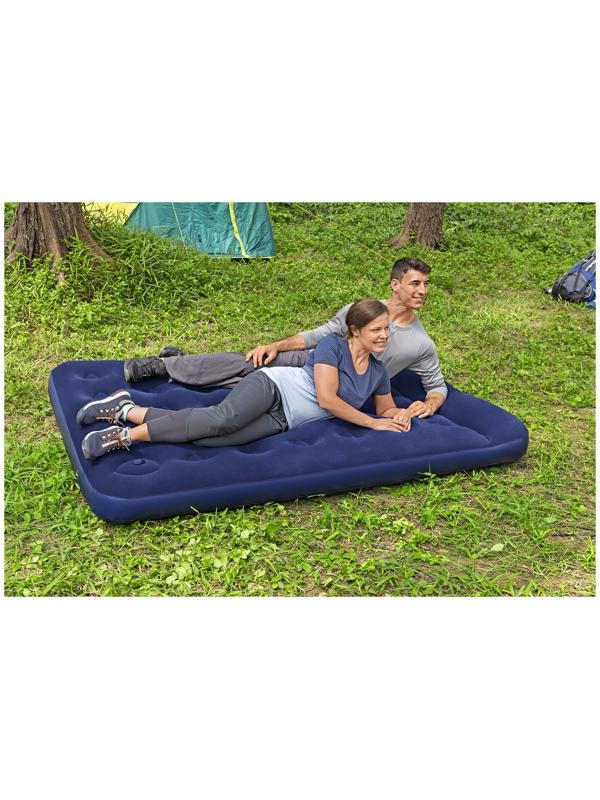 Матрас надувной Pavillo, 191 х 137 х 28 см, с встроенным ножным насосом, 67225 Bestway