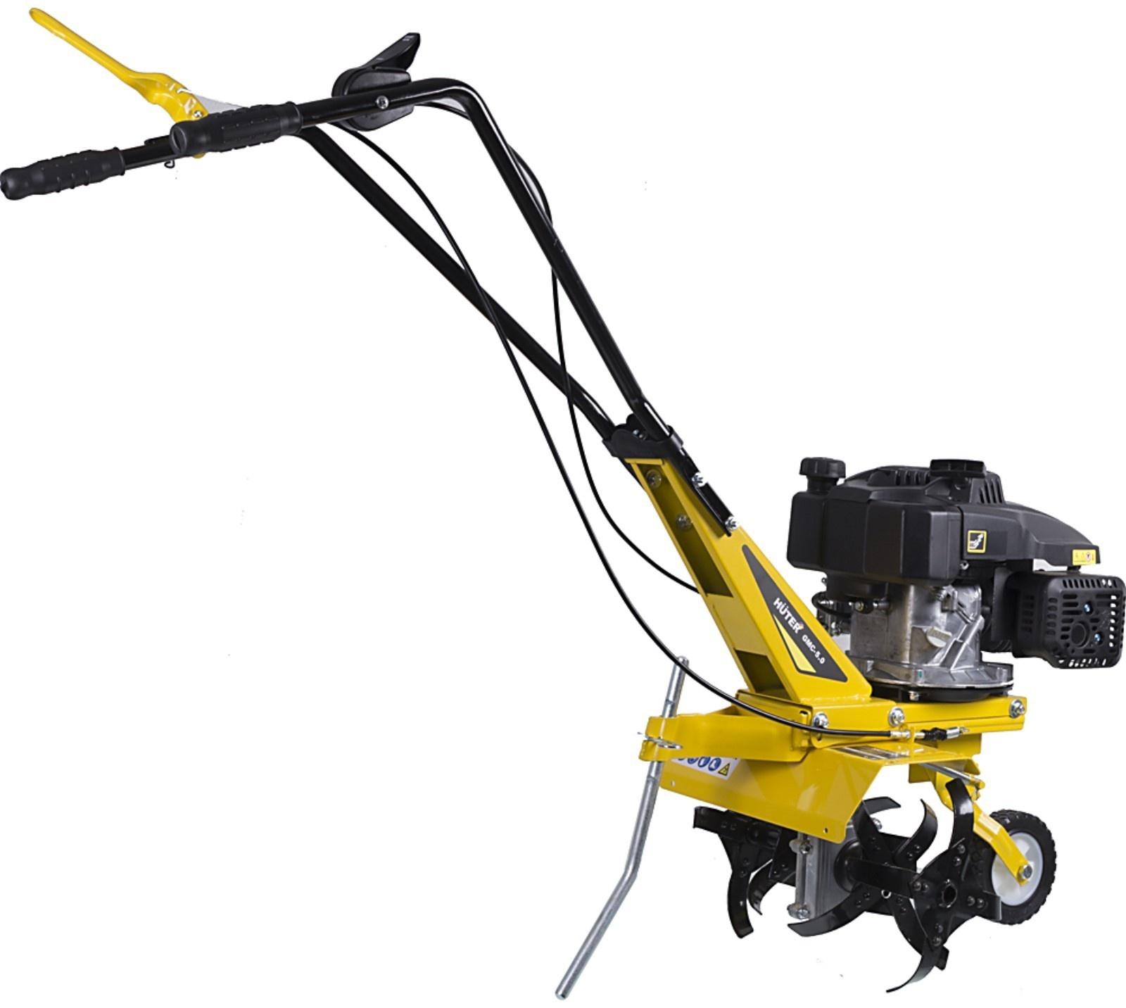 Мотокультиватор HUTER GMC-5.0, 5 л.с., 3.6 кВт, 4Т, глубина/ширина 26/45 см