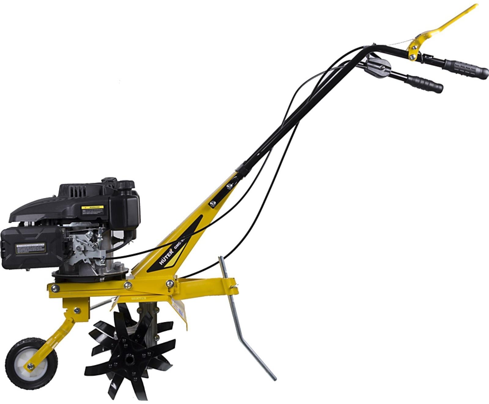 Мотокультиватор HUTER GMC-5.0, 5 л.с., 3.6 кВт, 4Т, глубина/ширина 26/45 см
