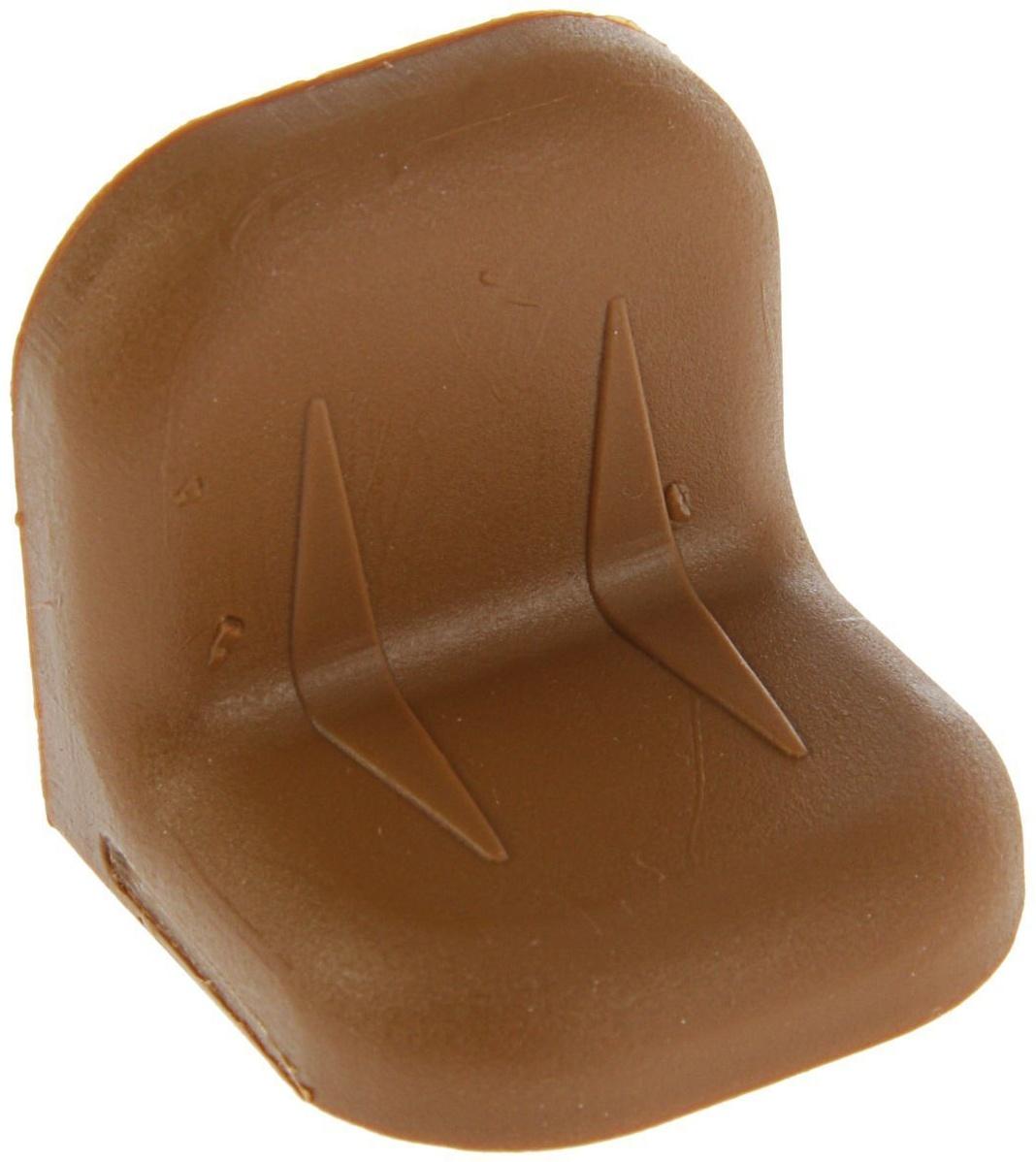 Уголок крепежный, с пластиковой крышкой, цвет ясень, тип 2