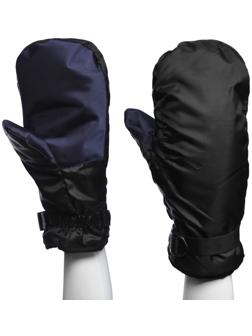 Рукавицы утепленные, короткие, цвет микс