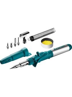 Горелка газовая (ручка) KRAFTOOL SolderPro 120K, набор 10в1 (55503-H10)