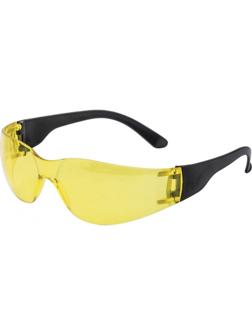 Очки защитные, открытые, желтые, поликарбонат