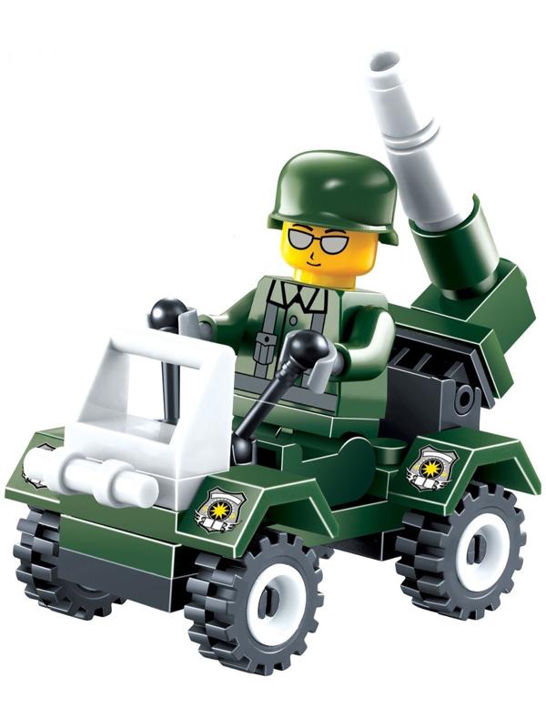 Конструктор Армия «Квадротанк», 35 деталей, в пакете