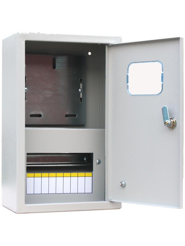 Щит учетно-распределительный навесной RUCELF, с опломбировкой, IP31, ЩРУ 1Н-9Р