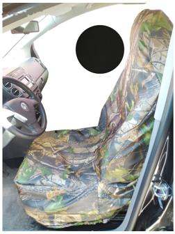 Чехол грязезащитный на переднее сиденье универсальные, оксфорд 240, чёрный