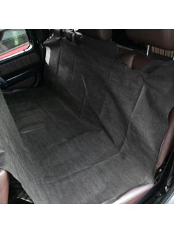 Накидка на заднее сиденье защитная, спанбонд, черная