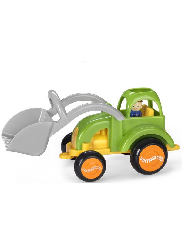 Машинка «Трактор JUMBO» новые цвета, с 1 фигуркой