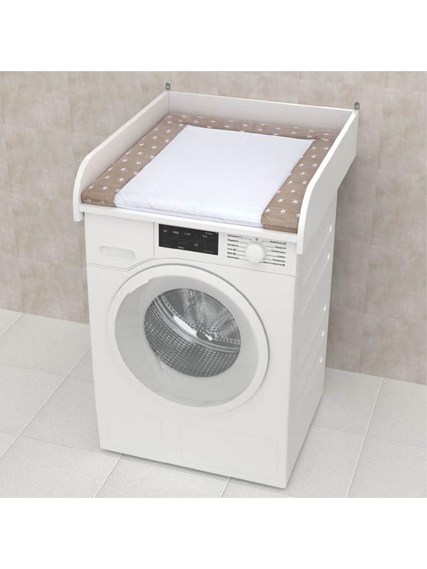 Рамка пеленальная для стиральной машины Polini kids Simple 600, цвет белый