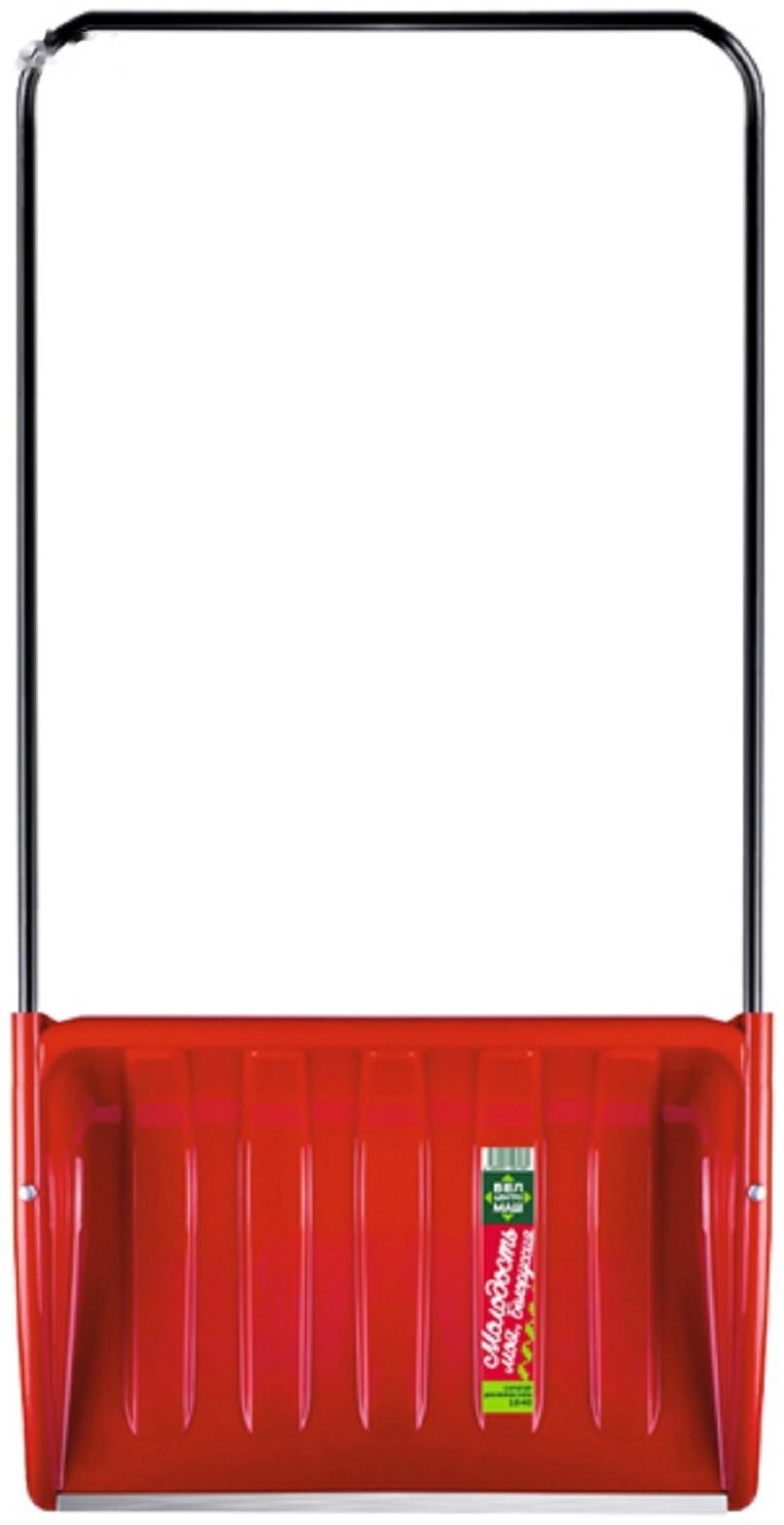 Движок пластиковый, размер ковша 70 × 46,5 см, металлическая планка