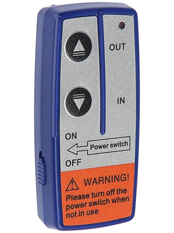 Лебедка электрическая ТУНДРА, 12/24V, 12000 lb (5.4 т), 6 л.с., до 7.8 м/мин, 9.5 мм х 24 м