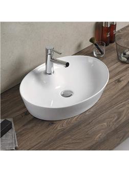 Раковина COMFORTY 78201, накладная, цвет белый