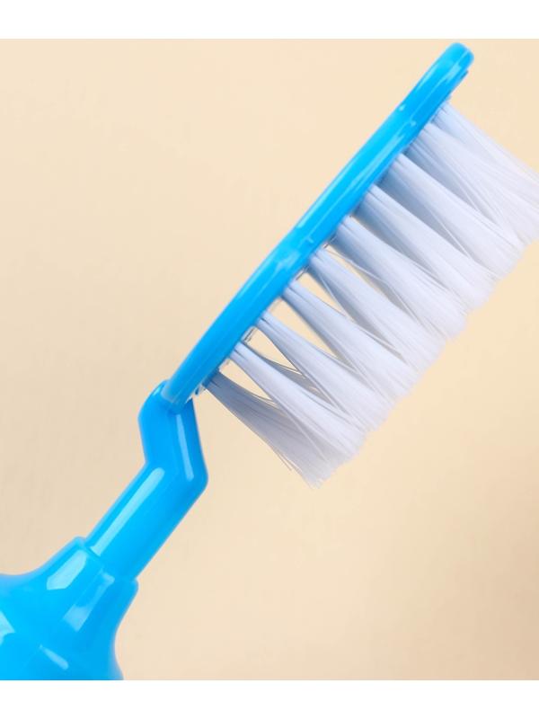 Набор расчёсок «Бегемотик», 2 предмета: расчёска с зубчиками + щётка