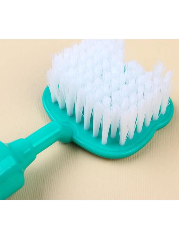 Набор расчёсок «Панда», 2 предмета: расчёска с зубчиками + щётка