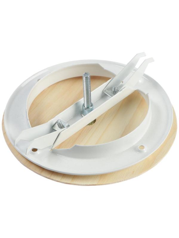 Анемостат ERA 10DW Pine MS, d=100 мм, для бани и сауны, с распорными лапками, цвет сосна