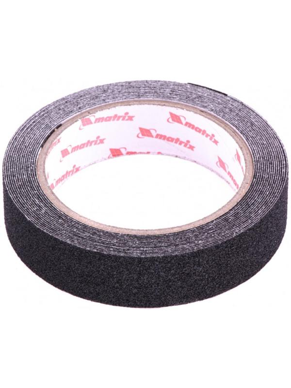 Лента клейкая Matrix 88705, противоскользящая, черная,  25 мм х 5 м