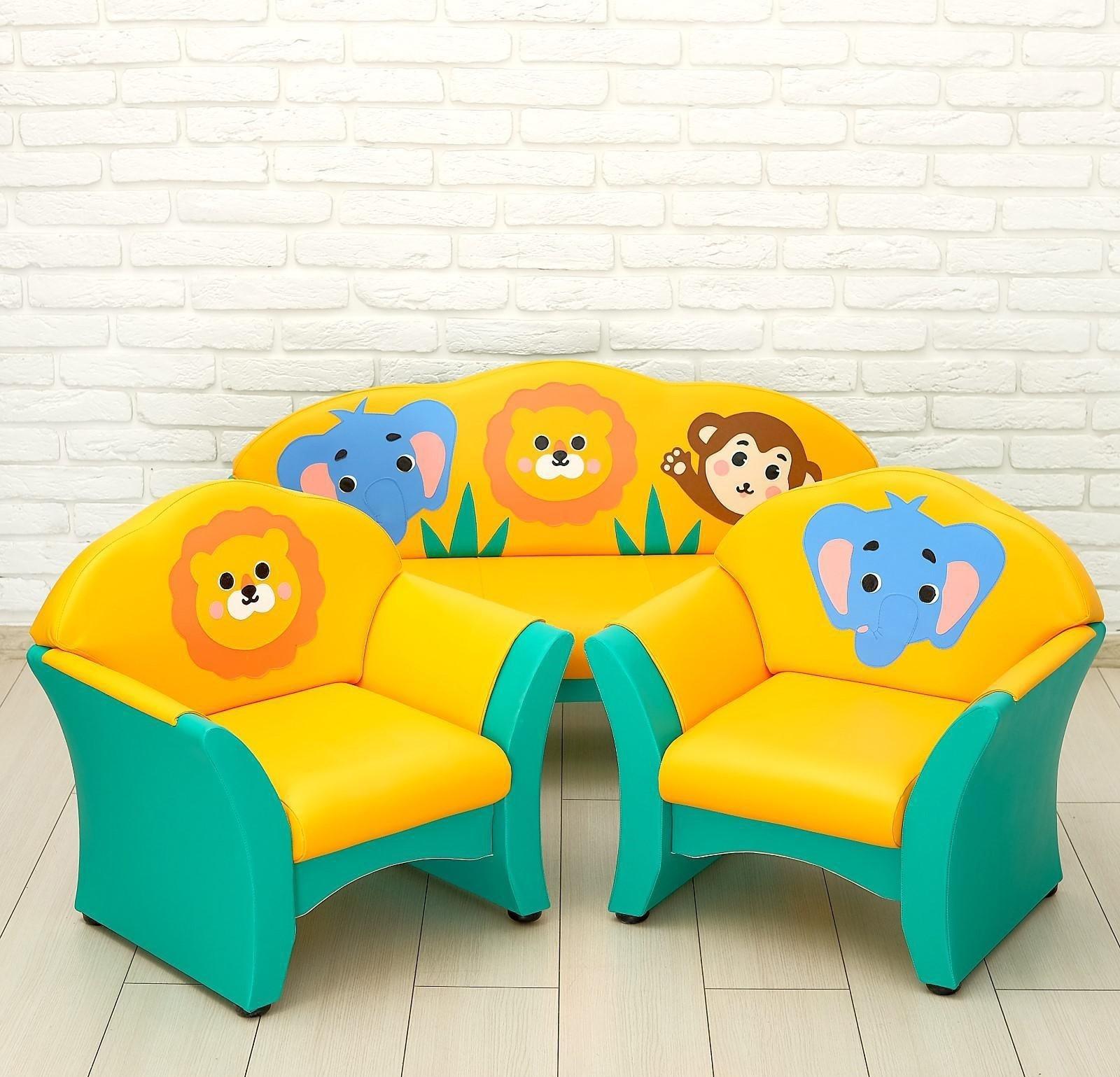 Комплект мягкой мебели «Зоопарк»