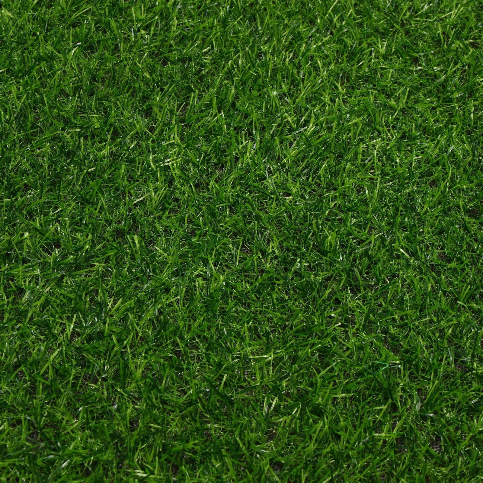 Газон искусственный, ворс 20 мм, 2 × 25 м, трёхцветный, тёмно-зелёный