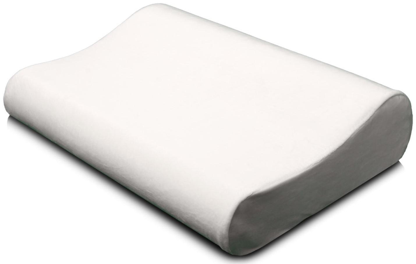 Анатомическая подушка OrtoCorrect Classic L 58х38, валики 10/12