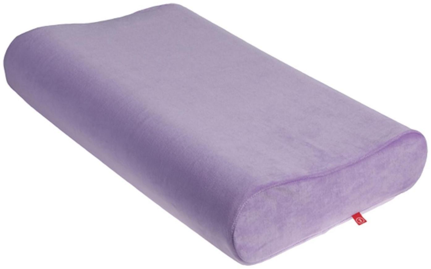 Ортопедическая подушка OrtoCorrect Classic M, с регулировкой высоты, запах лаванды, 58 х 37 см, валики 9/11 см