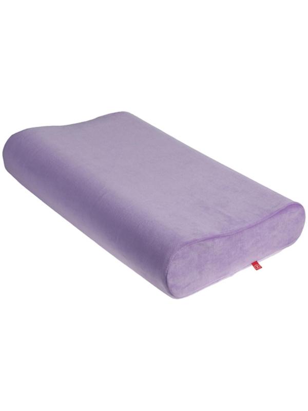 Ортопедическая подушка OrtoCorrect Classic M, с регулировкой высоты, запах лаванды, 58 х 37 см, валики 9/11 см