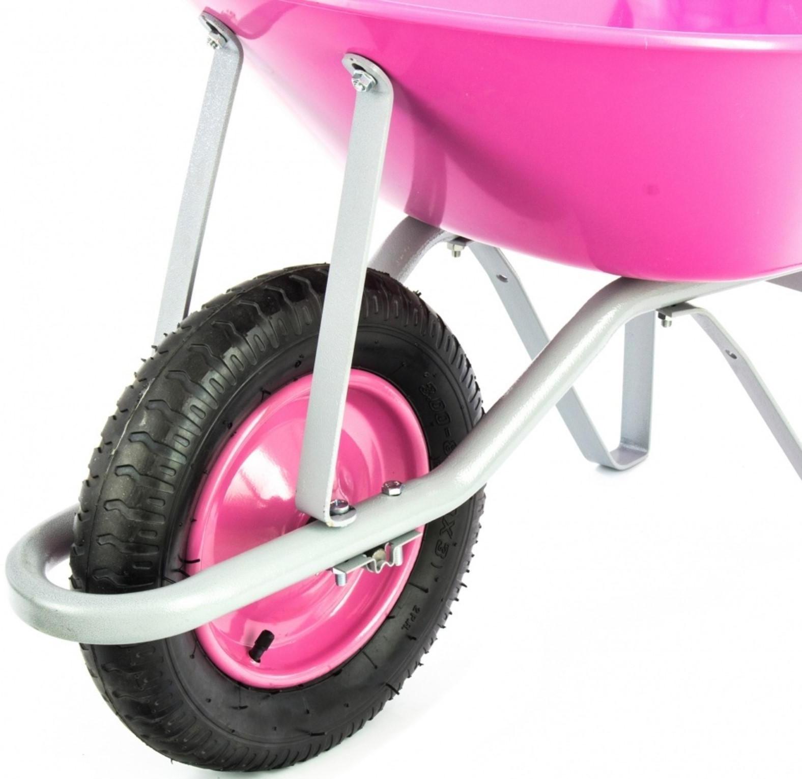 Тачка садовая, одноколёсная: груз/п 160 кг, объём 78 л