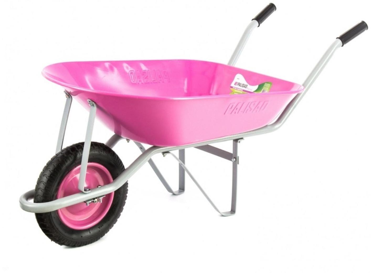 Тачка садовая, одноколёсная: груз/п 160 кг, объём 78 л