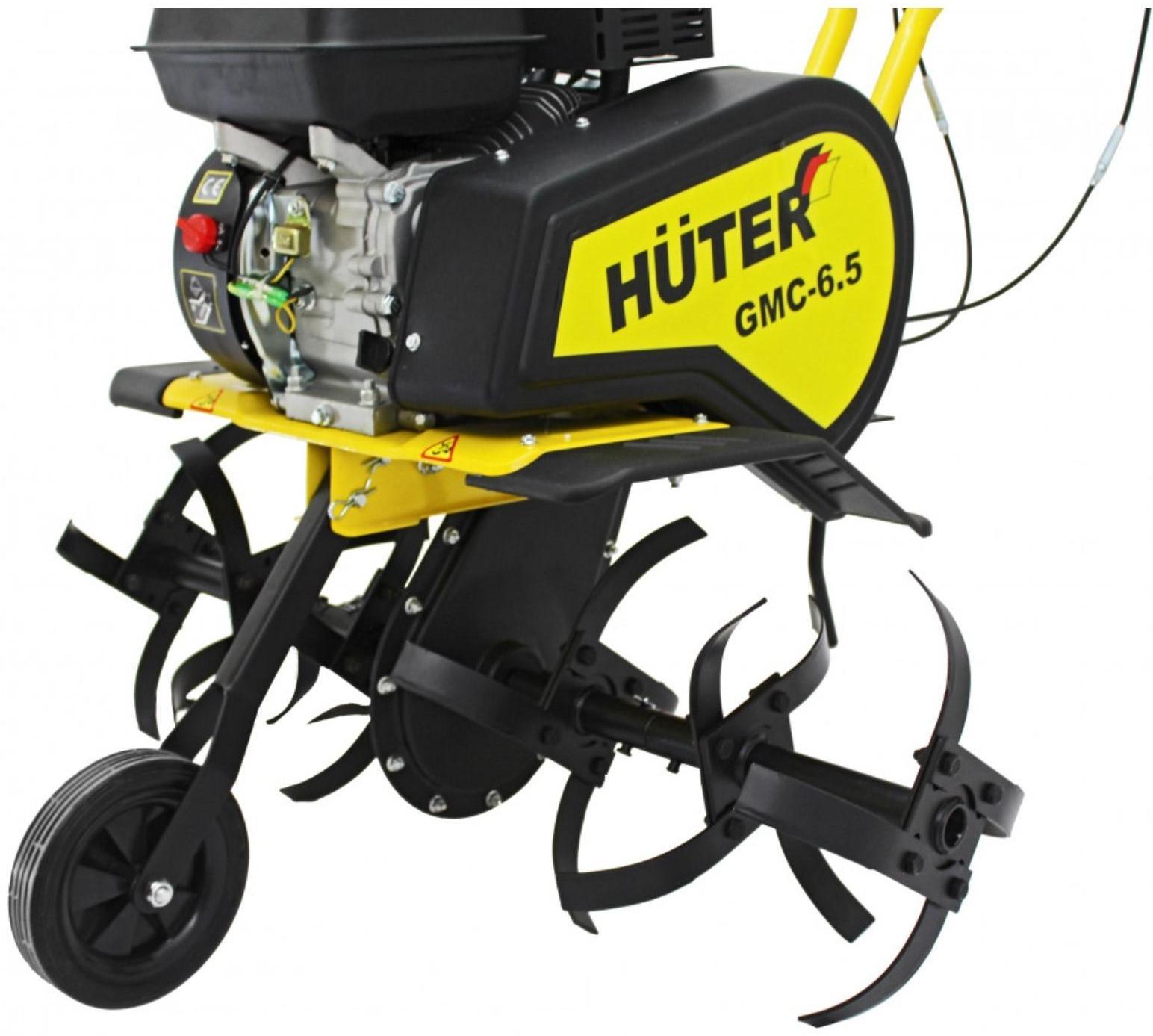 Культиватор Huter GMC-6.5, бенз., 4Т, 6.5 л.с., 4.8 кВт, 1/1 ск., шир./гл 90/35 см