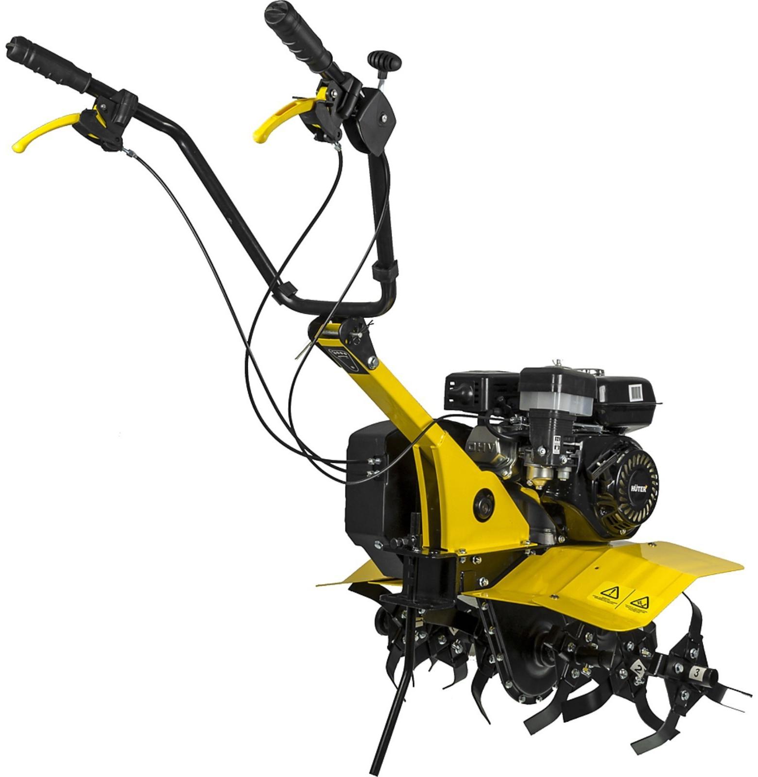 Культиватор Huter GMC-6.5, бенз., 4Т, 6.5 л.с., 4.8 кВт, 1/1 ск., шир./гл 90/35 см