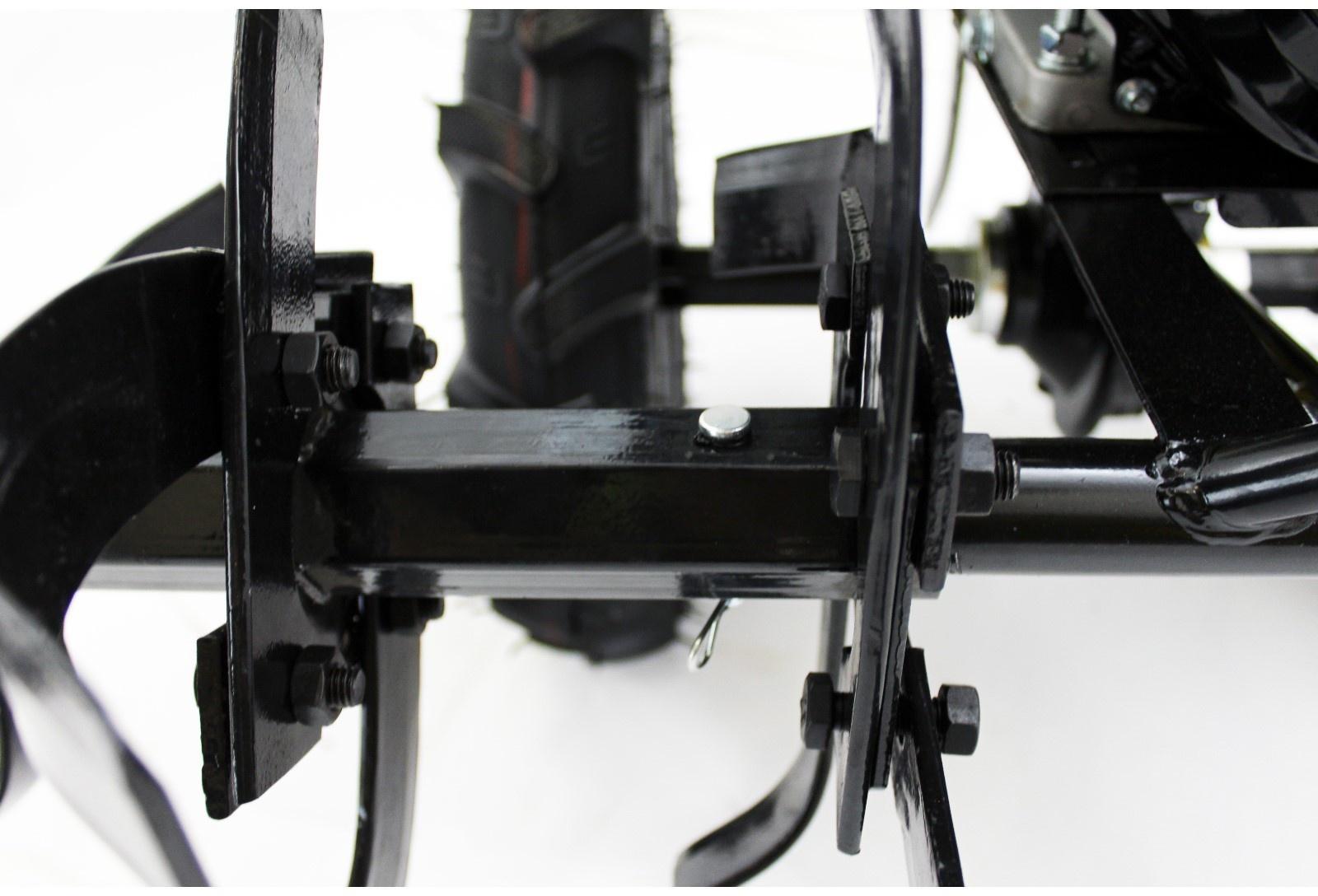 Мотоблок Huter МК-8000P, бенз., 4Т, 8 л.с., 6 кВт, 2/1 ск., шир./гл. 100/30 см