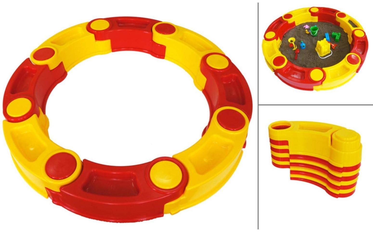 Песочница, d=150 см, 8 элементов