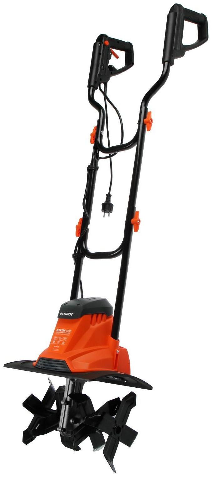 Культиватор электрический PATRIOT ELEKTRA 1000, 1000 Вт, 220 В, 300 об/мин, 360х180 мм