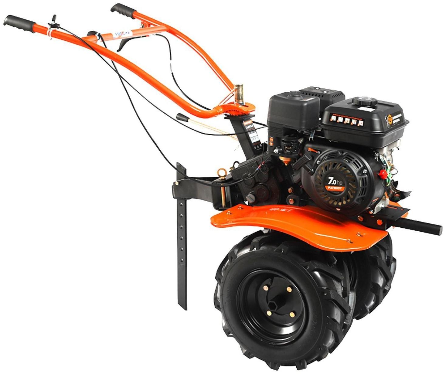 Мотоблок Patriot КАЛУГА М, 7 л.с, 5.15 кВт, 4/2 ск., 90х30 см, пониженная передача, X-Drive