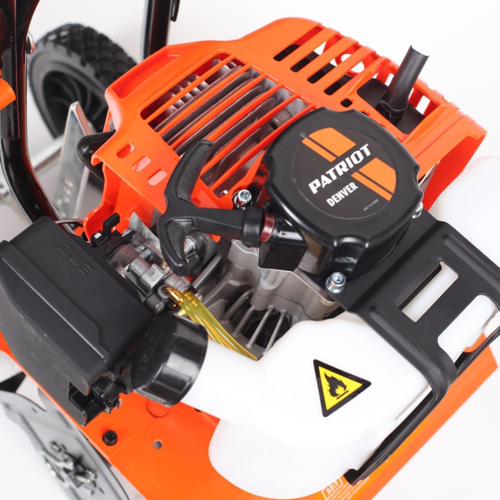 Культиватор двухтактный PATRIOT T2030Denver, 2.8 л.с, 2.06 кВт, 24х15 см, редуктор червячный