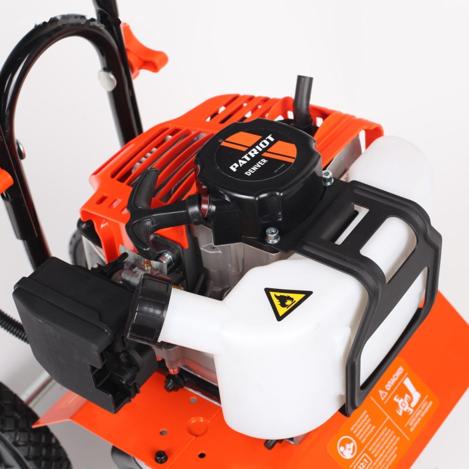Культиватор двухтактный PATRIOT T2030Denver, 2.8 л.с, 2.06 кВт, 24х15 см, редуктор червячный