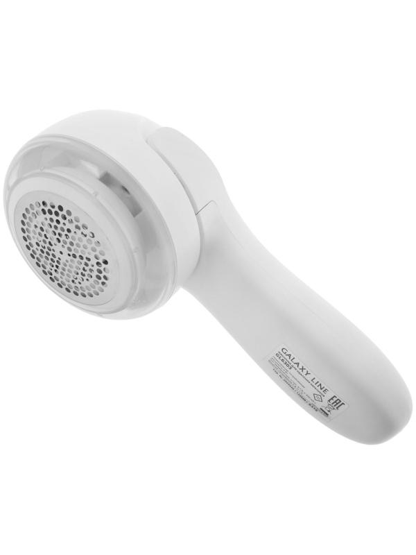 Машинка для удаления катышков Galaxy GL 6303, 4 Вт, от АКБ, белая