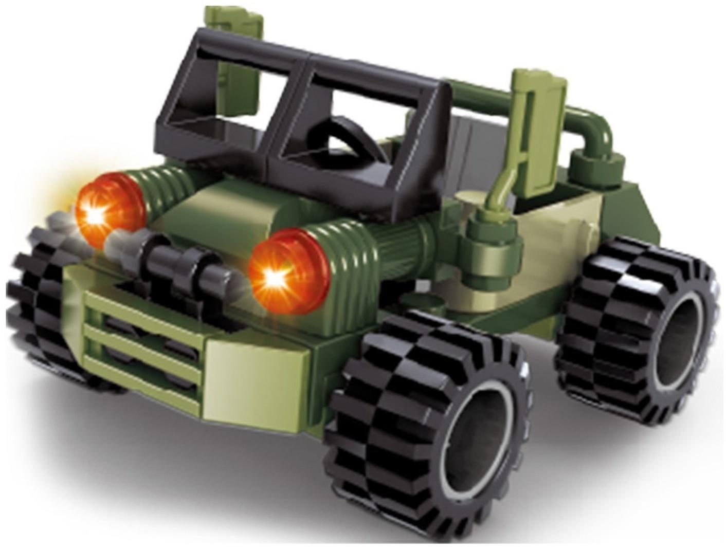Конструктор Армия «Штурмовой джип», 36 деталей, в пакете