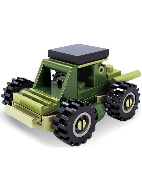 Конструктор Армия «Штурмовой джип», 36 деталей, в пакете