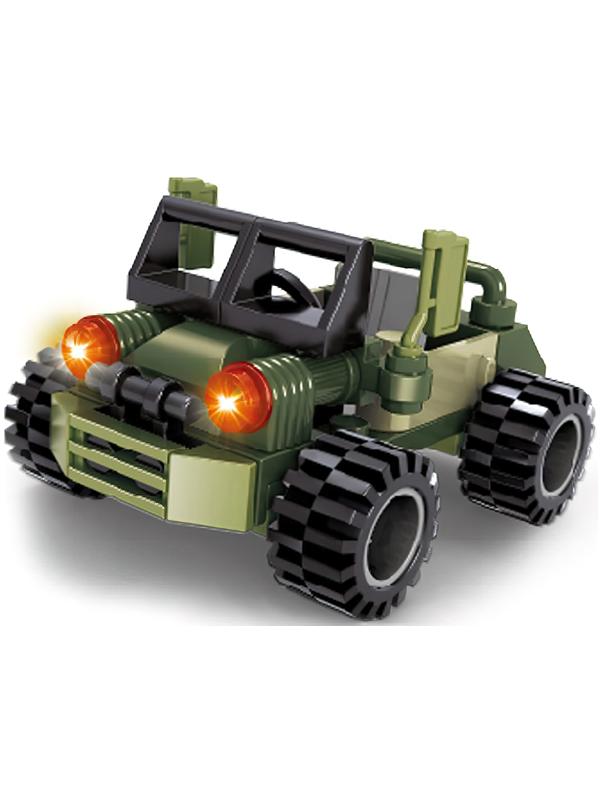 Конструктор Армия «Штурмовой джип», 36 деталей, в пакете