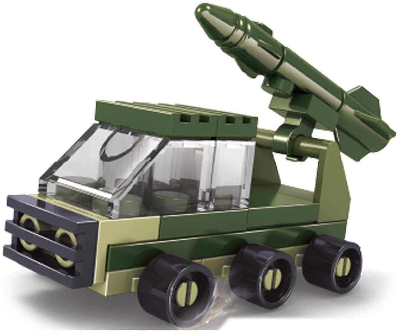 Конструктор Армия «Ракетница», 21 деталь в пакете